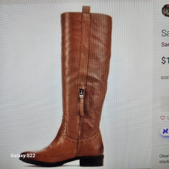 Sam Edelman Prina Boot Whiskey Leather. NIB. Size 6 - Picture 4 of 10
